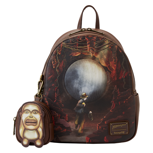 Indiana Jones: Raiders Of The Lost Ark Mini Backpack With Coin Purse