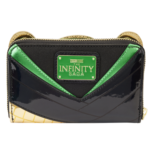 Marvel: Metallic Loki Zip Around Wallet