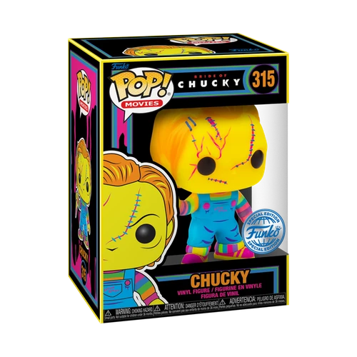 POP! Movies - Bride of Chucky #315 Chucky (Blacklight)
