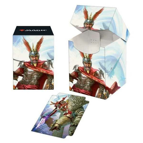 MTG March of the Machine 100+ Deck Box B featuring Sidar Jabari of Zhalfir