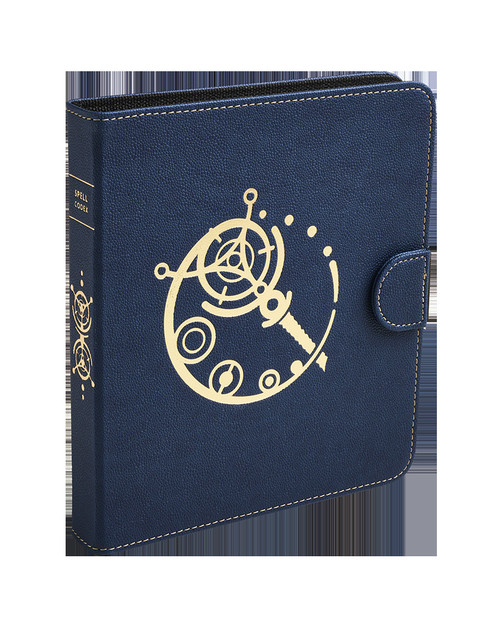 Dragon Shield Spell Codex Portfolio - Midnight Blue