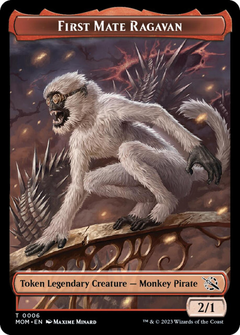 March of the Machine - First Mate Ragavan Token