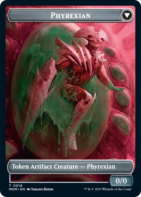 March of the Machine - Incubator // Phyrexian Token (#16)
