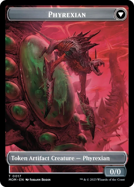 March of the Machine - Incubator // Phyrexian Token (#17)