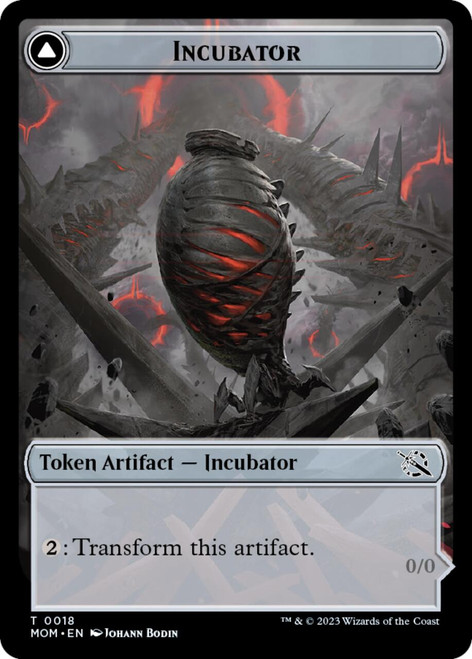 March of the Machine - Incubator // Phyrexian Token (#18)