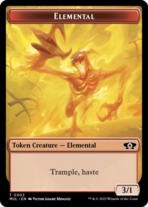 Multiverse Legends - Elemental Token