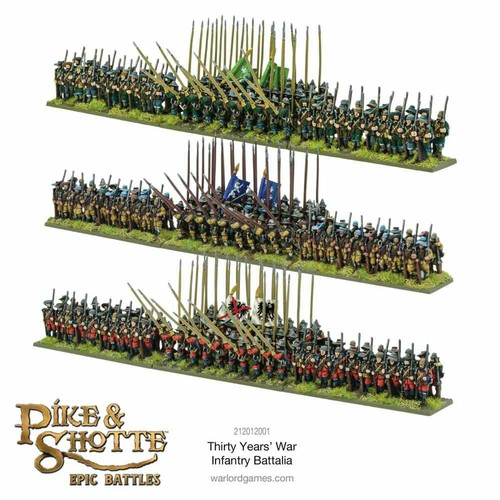 Pike & Shotte Epic Battles - Thirty Years War infantry battalia