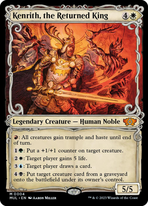 Kenrith, the Returned King (Showcase Frame foil)