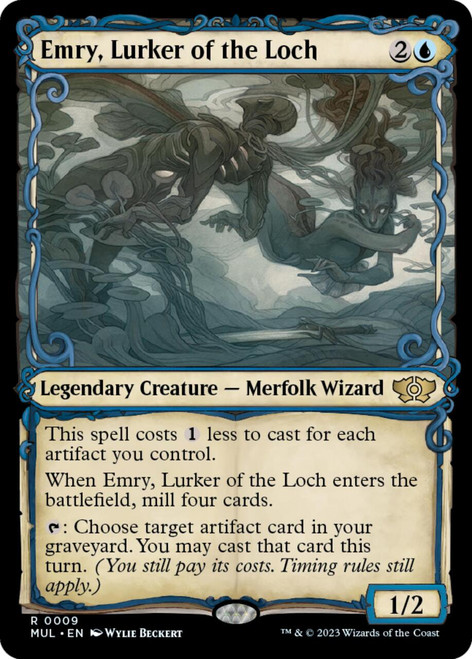 Emry, Lurker of the Loch (Showcase Frame foil)
