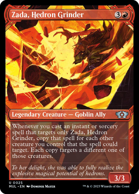 Zada, Hedron Grinder (Showcase Frame foil)