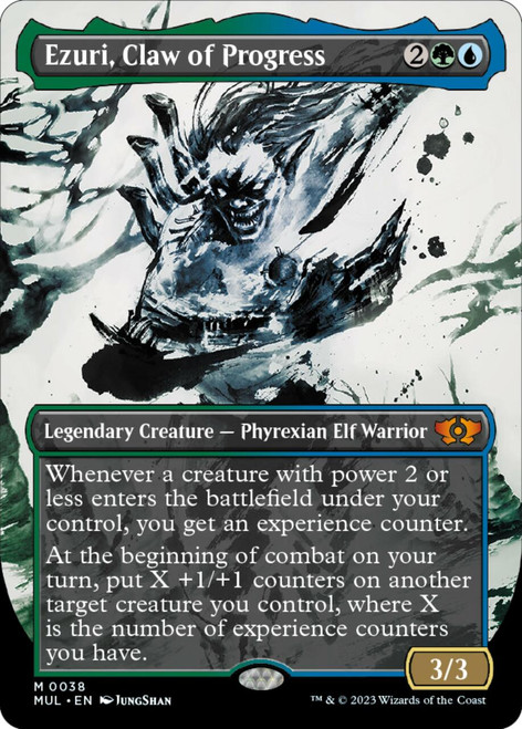 Ezuri, Claw of Progress (Showcase Frame foil) | Multiverse Legends