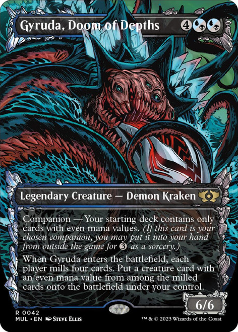 Gyruda, Doom of Depths (Showcase Frame foil)