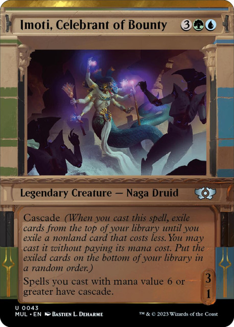 Imoti, Celebrant of Bounty (Showcase Frame foil)