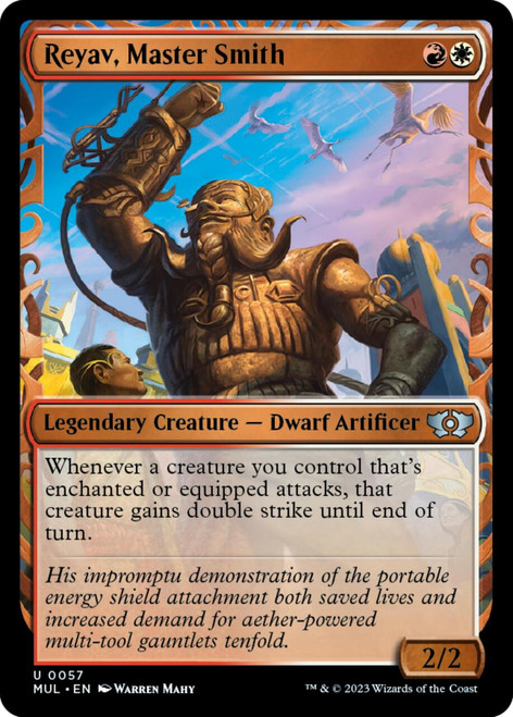 Reyav, Master Smith (Showcase Frame foil)
