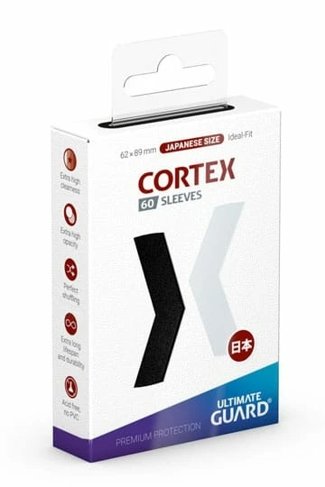 Cortex Sleeves Japanese Size Black (60)