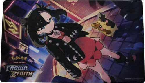 Pokemon Crown Zenith Marnie & Morpeko Playmat