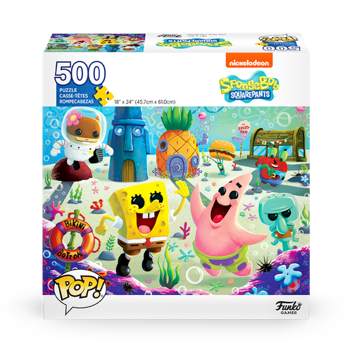 POP! Puzzles - SpongeBob SquarePants Jigsaw Puzzle (500 piece)