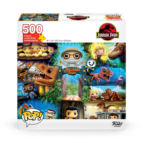 POP! Puzzles - Jurassic Park Jigsaw Puzzle (500 piece)