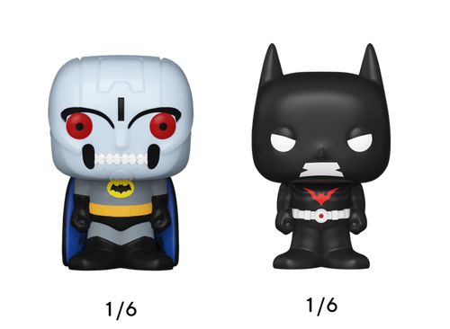 Bitty POP! DC Super Heroes: Batman, Robin & Scarecrow 4-Pack