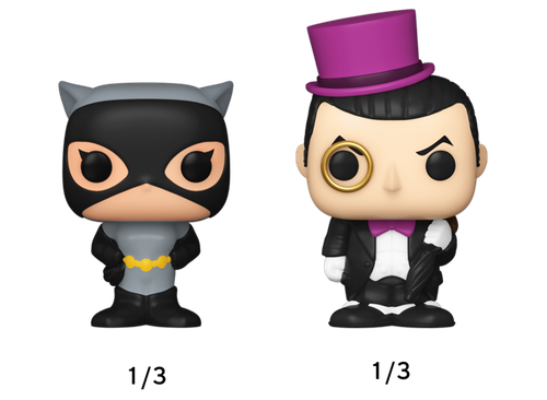 Bitty POP! DC Super Heroes: Batman '66, Batgirl & The Riddler 4-Pack