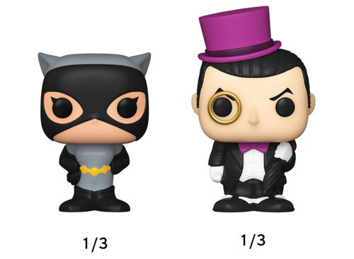 Bitty POP! DC Super Heroes: Batman, Batgirl & The Joker 4-Pack