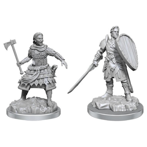 D&D Nolzur's Marvelous Miniatures - Human Fighters (90639)