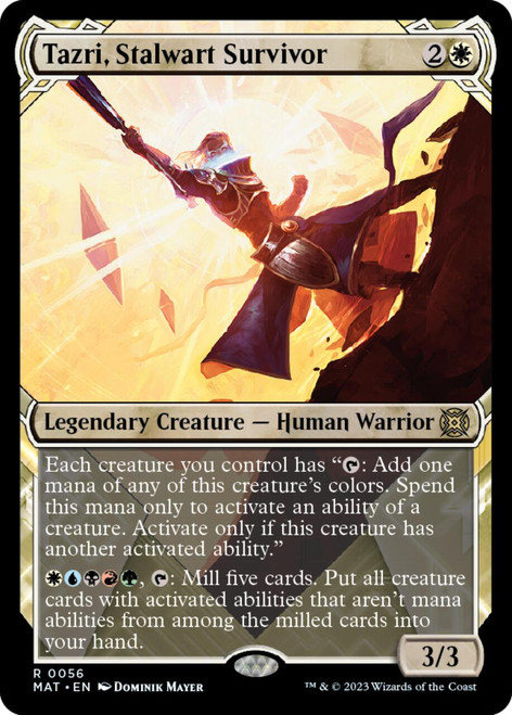 Tazri, Stalwart Survivor (Showcase Frame)