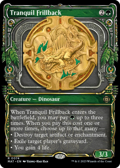 Tranquil Frillback (Showcase Frame)