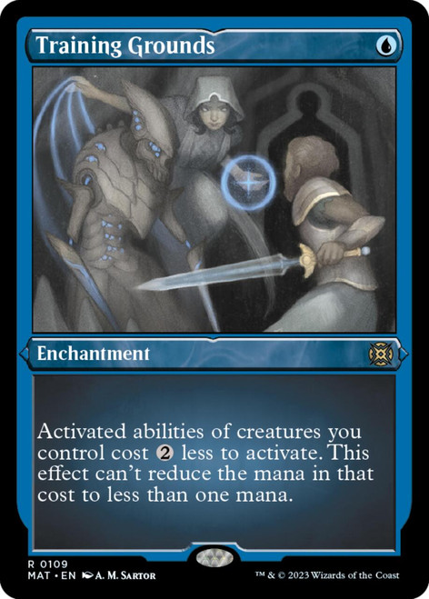 Training Grounds (Etched foil)