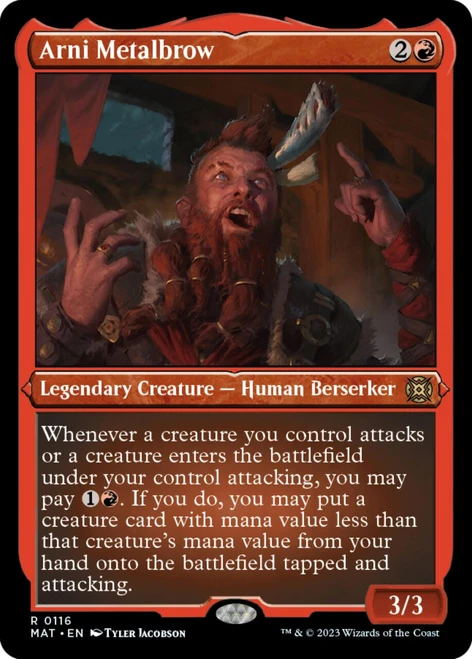 Arni Metalbrow (Etched foil)