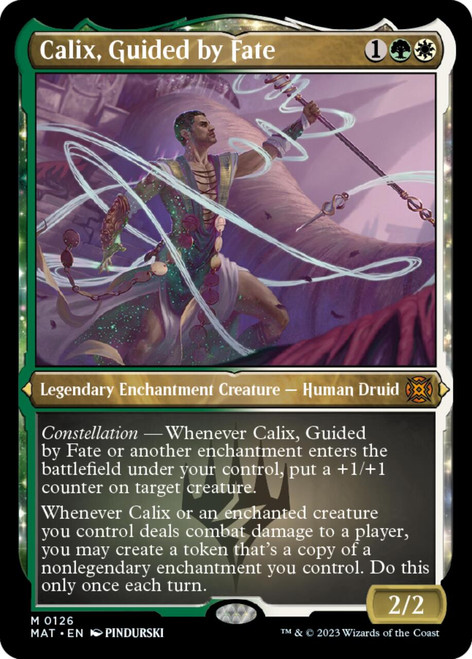 Calix, Guided by Fate (Etched foil)