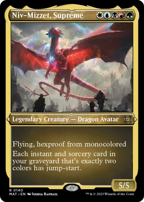 Niv-Mizzet, Supreme (Etched foil) | March of the Machine: The Aftermath