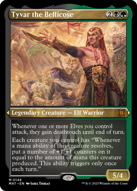 Tyvar the Bellicose (Etched foil)