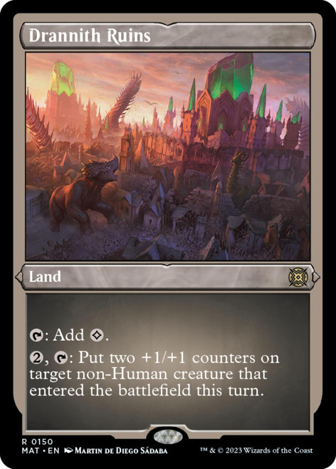 Drannith Ruins (Etched foil)