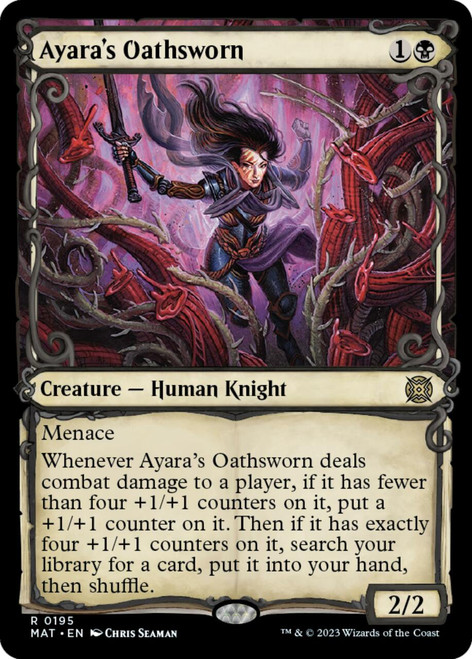 Ayara's Oathsworn (Halo foil) | March of the Machine: The Aftermath