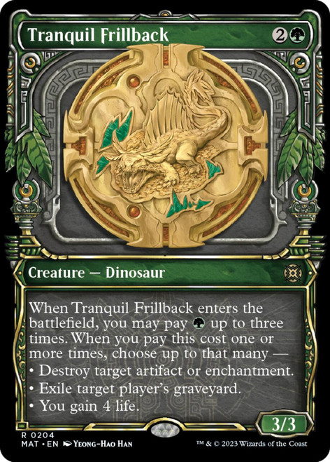 Tranquil Frillback (Halo foil)