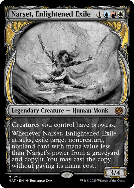 Narset, Enlightened Exile (Halo foil)