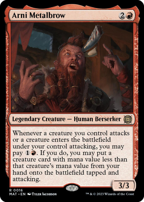 Arni Metalbrow (foil)