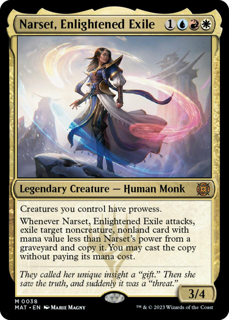 Narset, Enlightened Exile (foil) | March of the Machine: The Aftermath