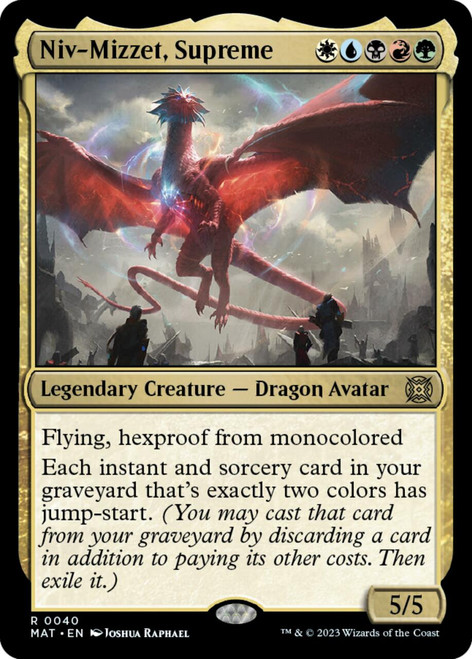 Niv-Mizzet, Supreme (foil) | March of the Machine: The Aftermath
