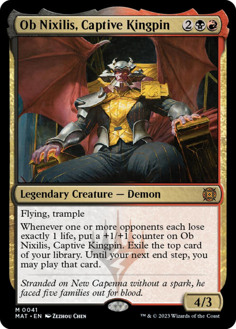 Ob Nixilis, Captive Kingpin (foil)