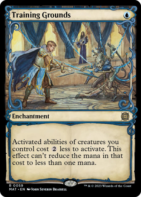 Training Grounds (Showcase Frame foil)