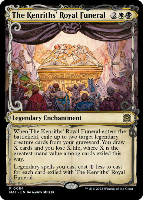 The Kenriths' Royal Funeral (Showcase Frame foil)