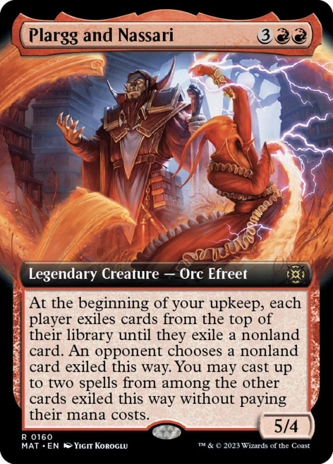 Plargg and Nassari (Extended Art foil)