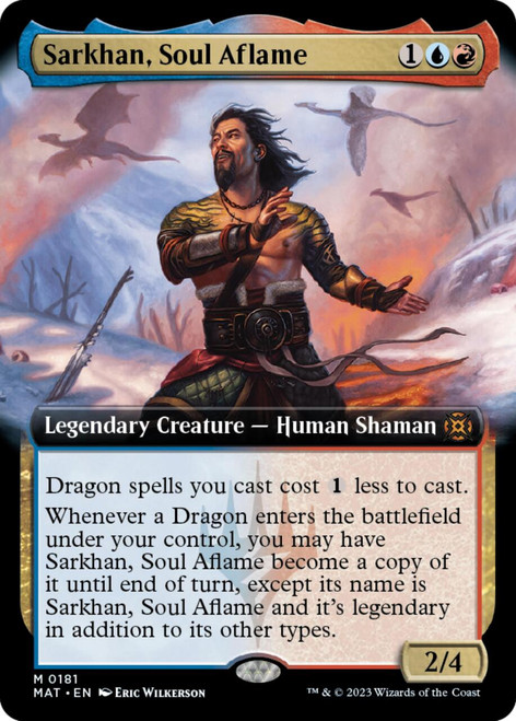 Sarkhan, Soul Aflame (Extended Art foil)