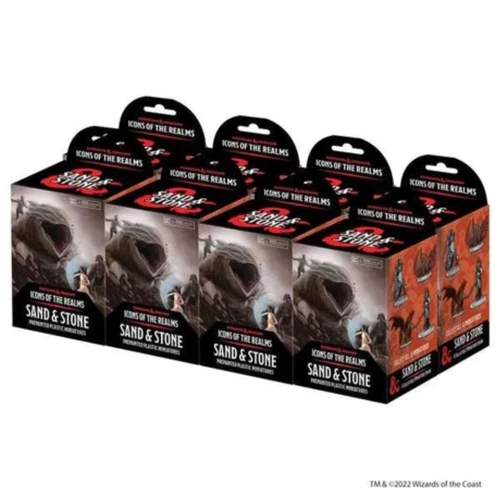 Dungeons & Dragons Icons of the Realms: Sand & Stone Booster Brick (8 Boosters)