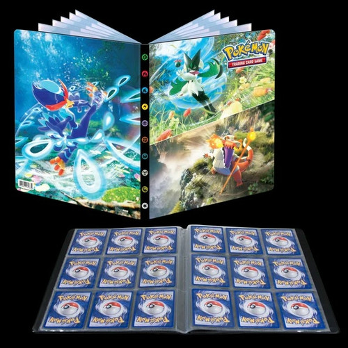 Pokemon Scarlet & Violet 2 - Skeledirge, Meowscarada, and Quaquaval 9-Pocket Portfolio