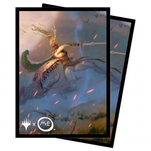 MTG The Lord of the Rings: Tales of Middle-earth Deck Protector Sleeves Featuring: Eowyn (100)