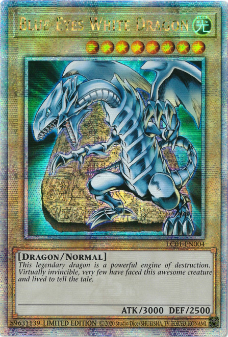 LC01-EN004 Blue-Eyes White Dragon (Quarter Century Secret Rare)