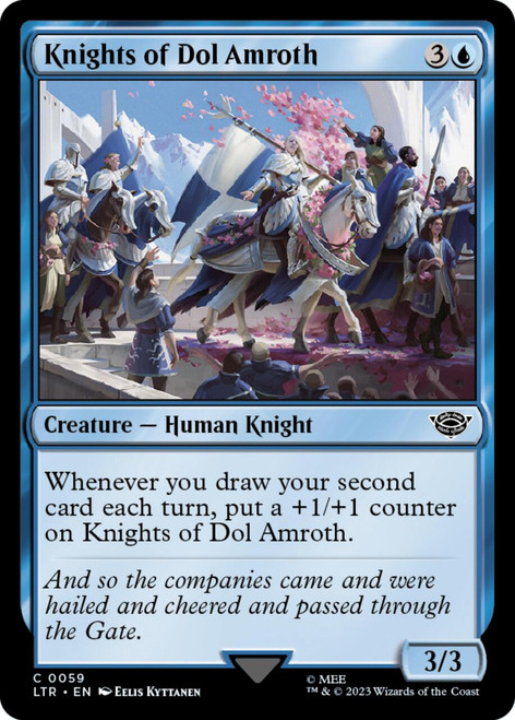 Knights of Dol Amroth (Borderless Art foil) | Magic Madhouse